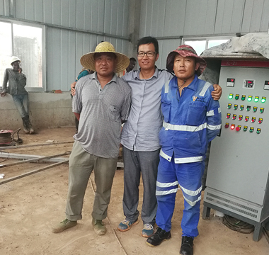 垃圾焚燒爐設備工作現(xiàn)場